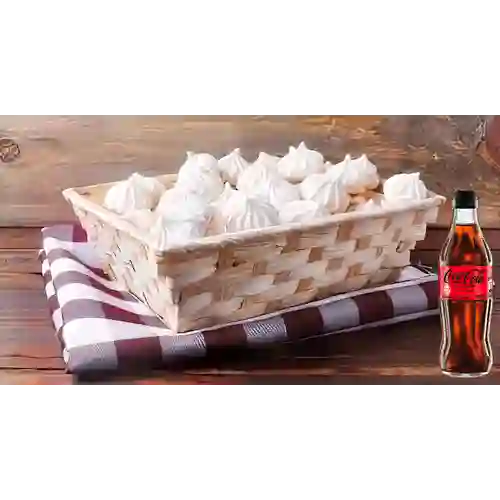 Combo Caja de Suspiros + Coca Cola Sin Azúcar 300ML