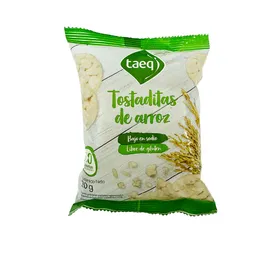 Tostaditas de Arroz Unidad Taeq