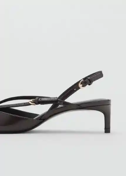 Zapatos Infinity Gris Oscuro Vigoré Talla 38 Mujer Mango