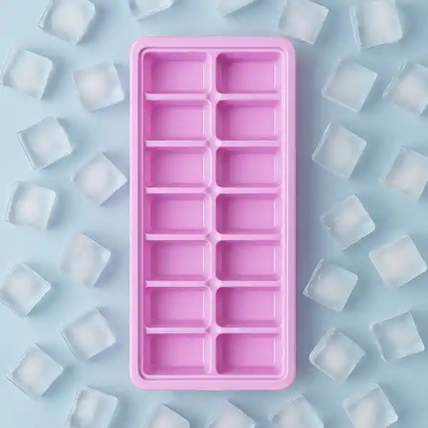 Bandeja Para Cubos de Hielo Serie Mis Pastelitos Púrpura Miniso