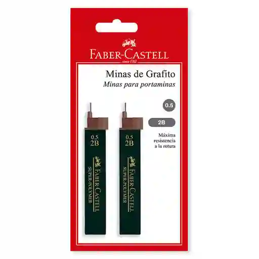 Faber Castell Minas de Grafito para Portaminas