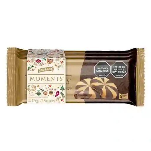 Moments Galleta Con Relleno Sabor a Chocolate