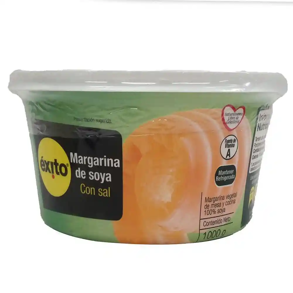 Margarina de Soya con Sal Éxito
