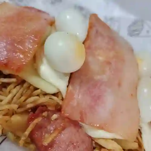 Salchipapa Especial