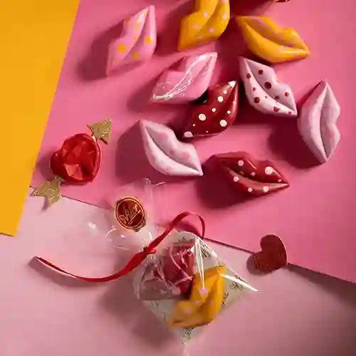 Labios de chocolate