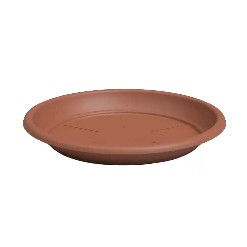 Plato Plástico Capri Terracota Outzen