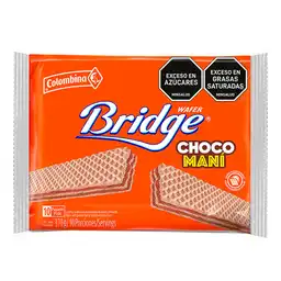 Bridge Galleta Wafer con Mantequilla de Maní y Chocolate 