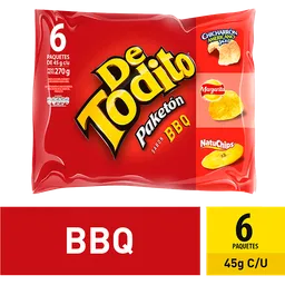De Todito paketón sabor bbq