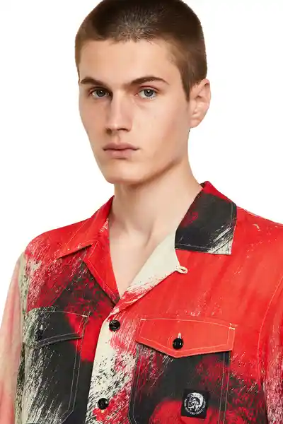 Diesel Camisa S-Wolf-All Talla L