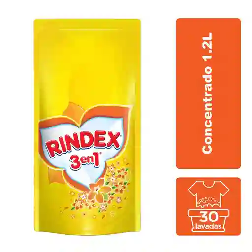 Rindex Detergente Liquido 2 en 1 Recarga