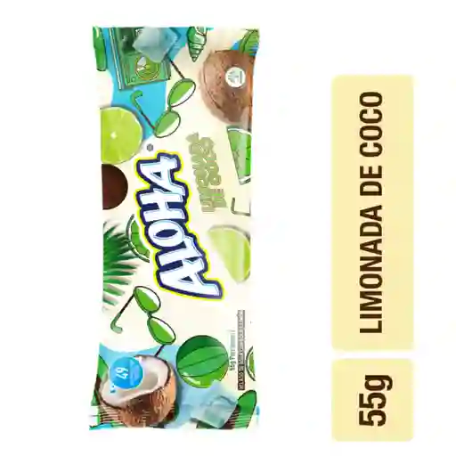 Aloha Paleta Sabor Limonada de Coco