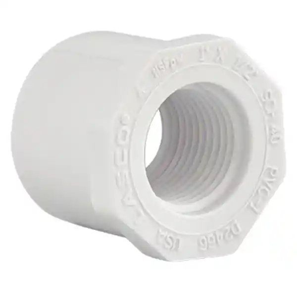 Gerfor Buje Roscado Presión Pvc 1 x 1/2