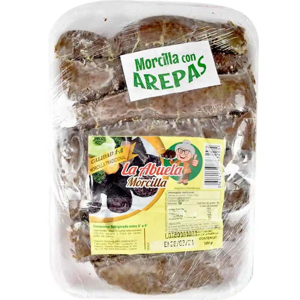 Morcilla Mi Abuela X500 G