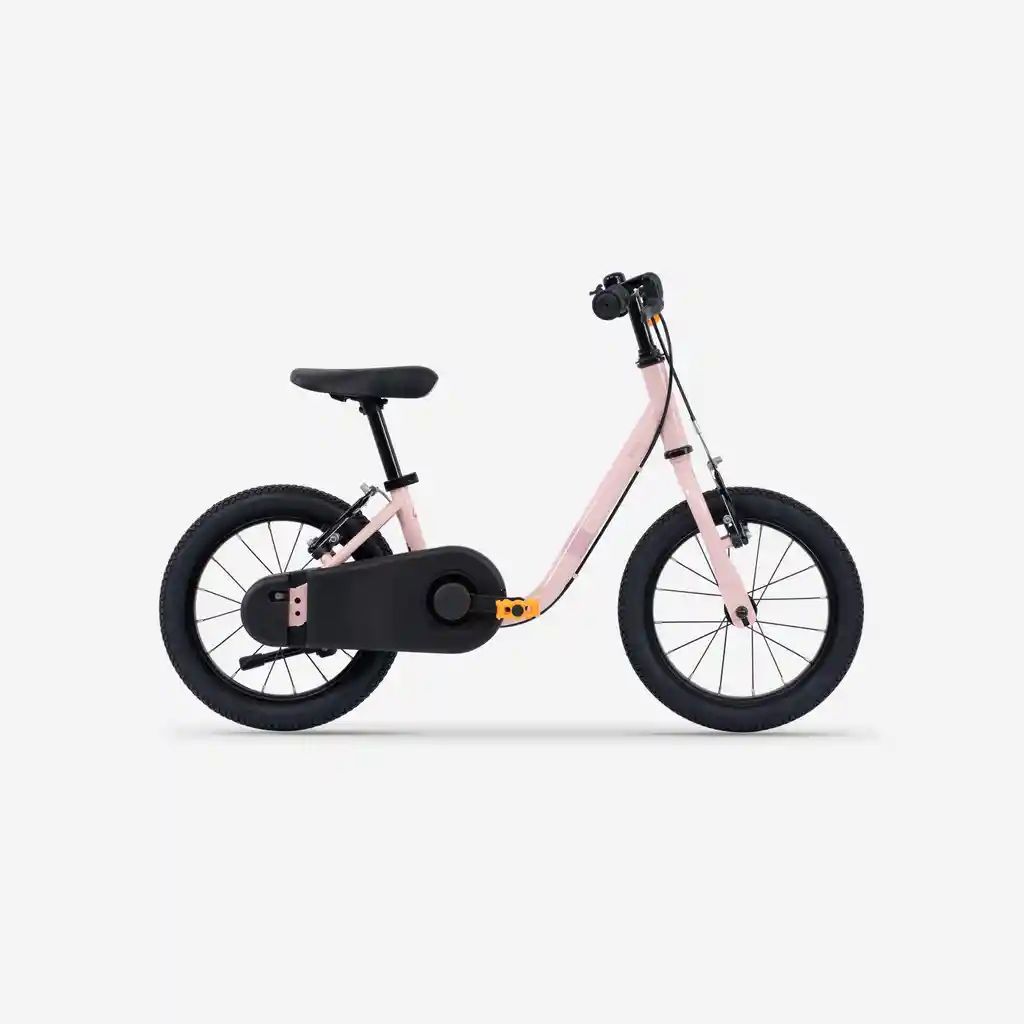Bicicleta de 14 Pulgadas Para Niños Btwin 500 - Rosado