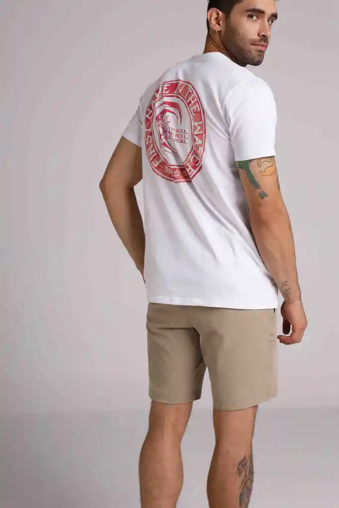 Camiseta Manga Corta Standard Fit Freakout Fombre