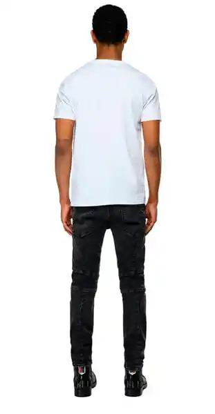 Replay Camiseta Compact Cotton Jersey Blanco Talla L