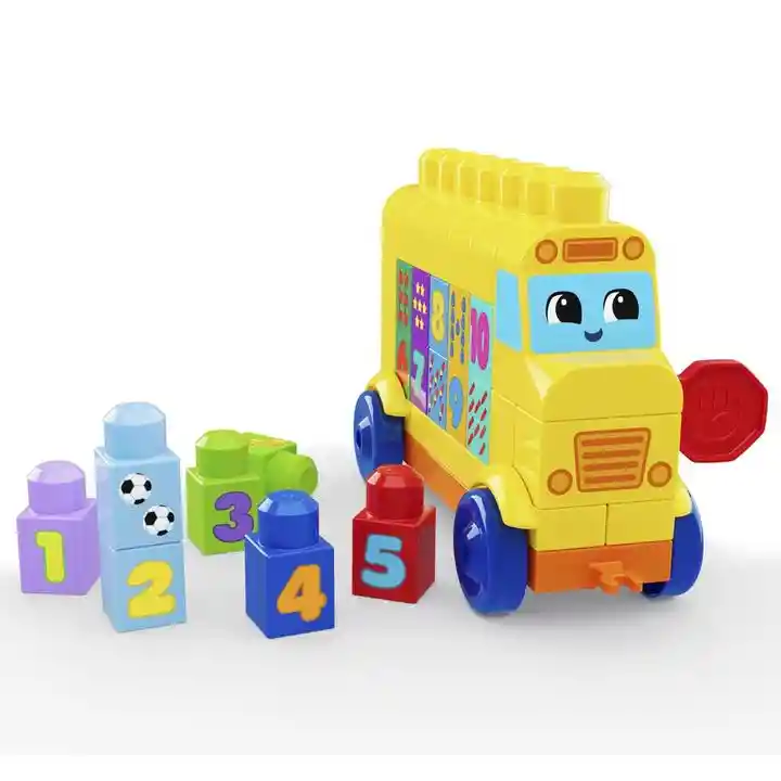 Autobús Arma y Cuenta Mega Bloks 1.5 Años en Adel