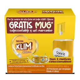 Leche en Polvo Klim Oferta Gratis Mug (480 Gr)