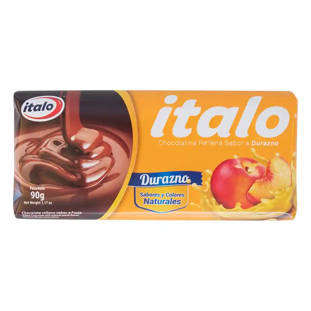 Italo Chocolatina Rellena Con Sabor A Frutas