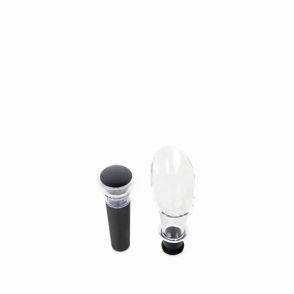 Set Tapa y Dispensador Botella de Vino Ambiente Gourmet