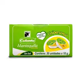 Colanta Mantequilla Pasteurizada Unipersonal