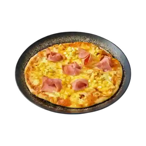 Porción de Pizza Maíz y Jamón