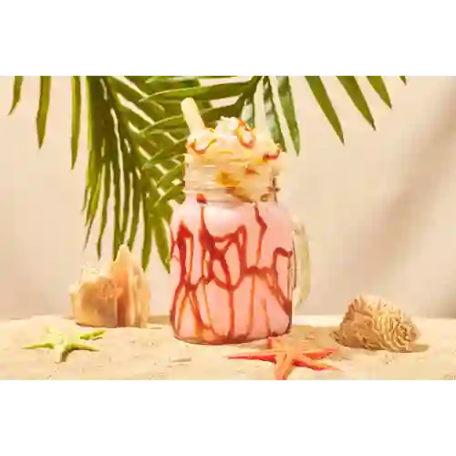 Malteada de Fresa
