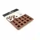 press molde Silicóna para chocolates 30 espacios 77310