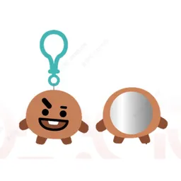 BT21 Espejo Compacto Esponjoso  Shooky