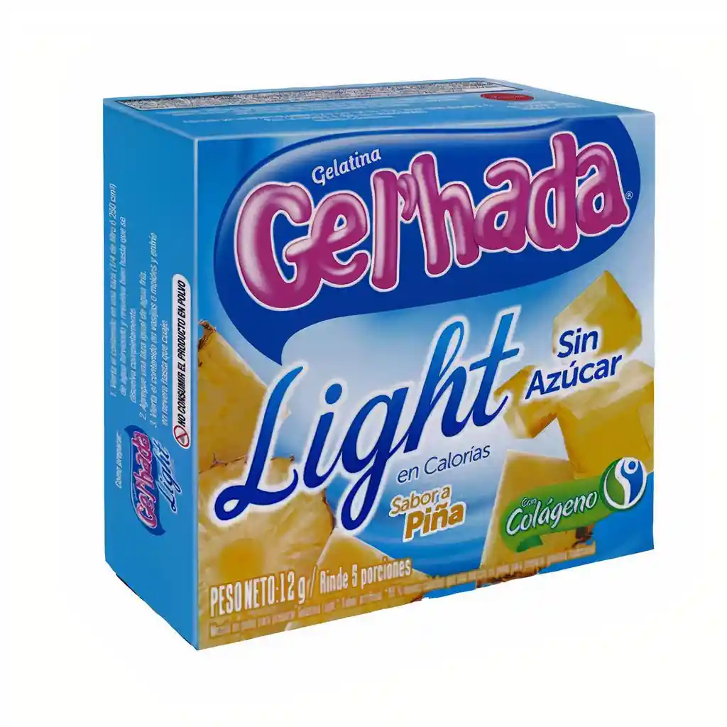 Gel Hada Gelatina Piña Light