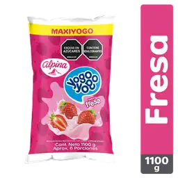 Yogo Yogo Yogurt Sabor a Fresa