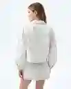 Buzo Mujer Crudo Talla L 629f003 Americanino