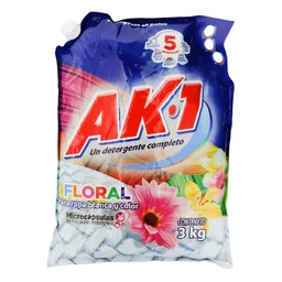 Detergente Polvo Ropa Floral Ak-1