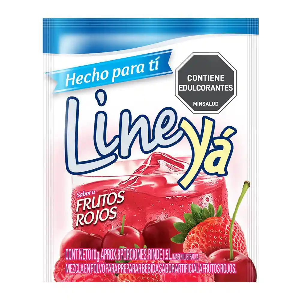 Ligthyá Mezcla Polvo Preparar Bebida Frutos Rojos