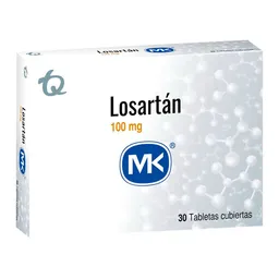 Losartan 100 Mg Caja