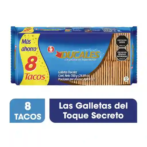 Ducales Galleta Tacos