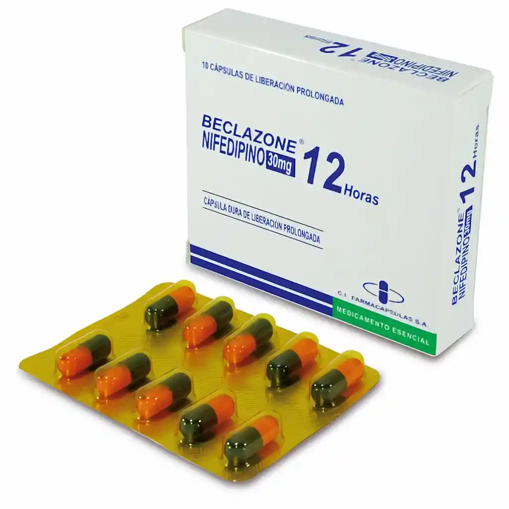Beclazone Novamed 30 Mg 10 Capsulas