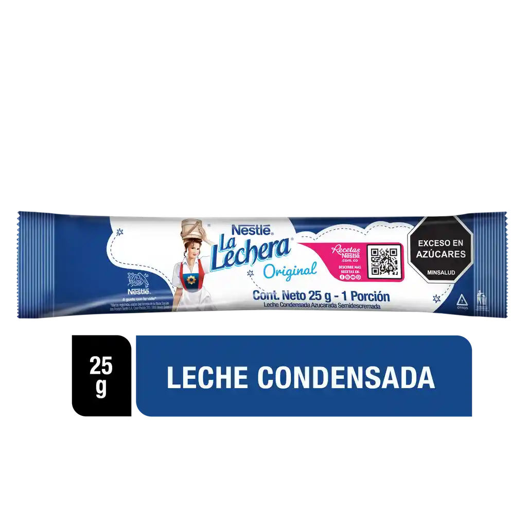 Leche condensada LA LECHERA x 25g stick