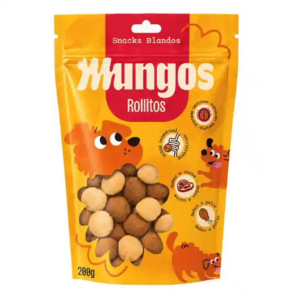 Mungos Galletas para Perro Rollitos 
