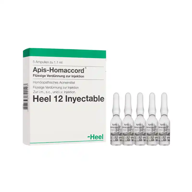 Apis Homaccord Inyecciones x 12 Unidades