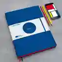 Leuchtturm1917 Cuaderno Grande Puntos Azul Hc