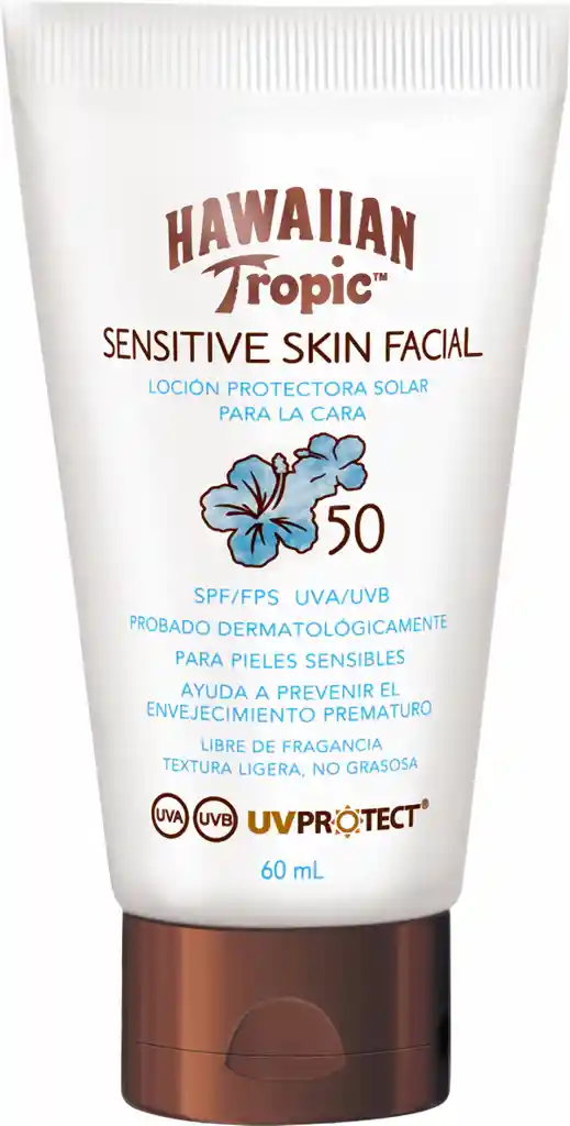 Hawaiian Tropic Protector Solar Sensitive Skin Facial