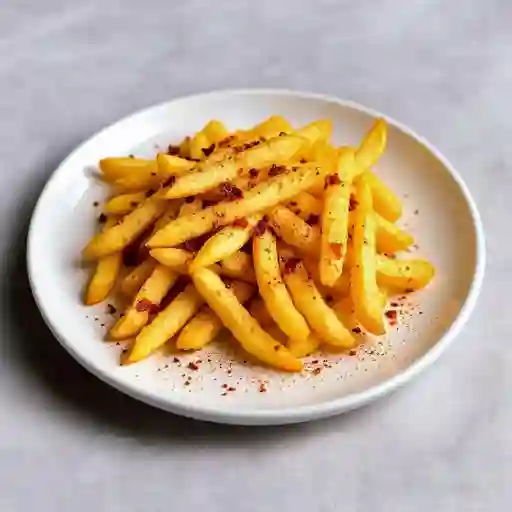 Papas fritas con polvo de tocineta