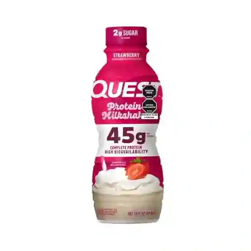 Malteada de Proteína Milshake Fresa - Quest