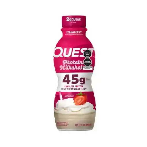 Malteada de Proteína Milshake Fresa - Quest