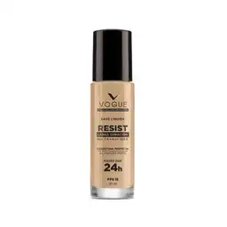 Base De Maquillaje Líquida Vogue Resist Capuccino 24H 30Ml