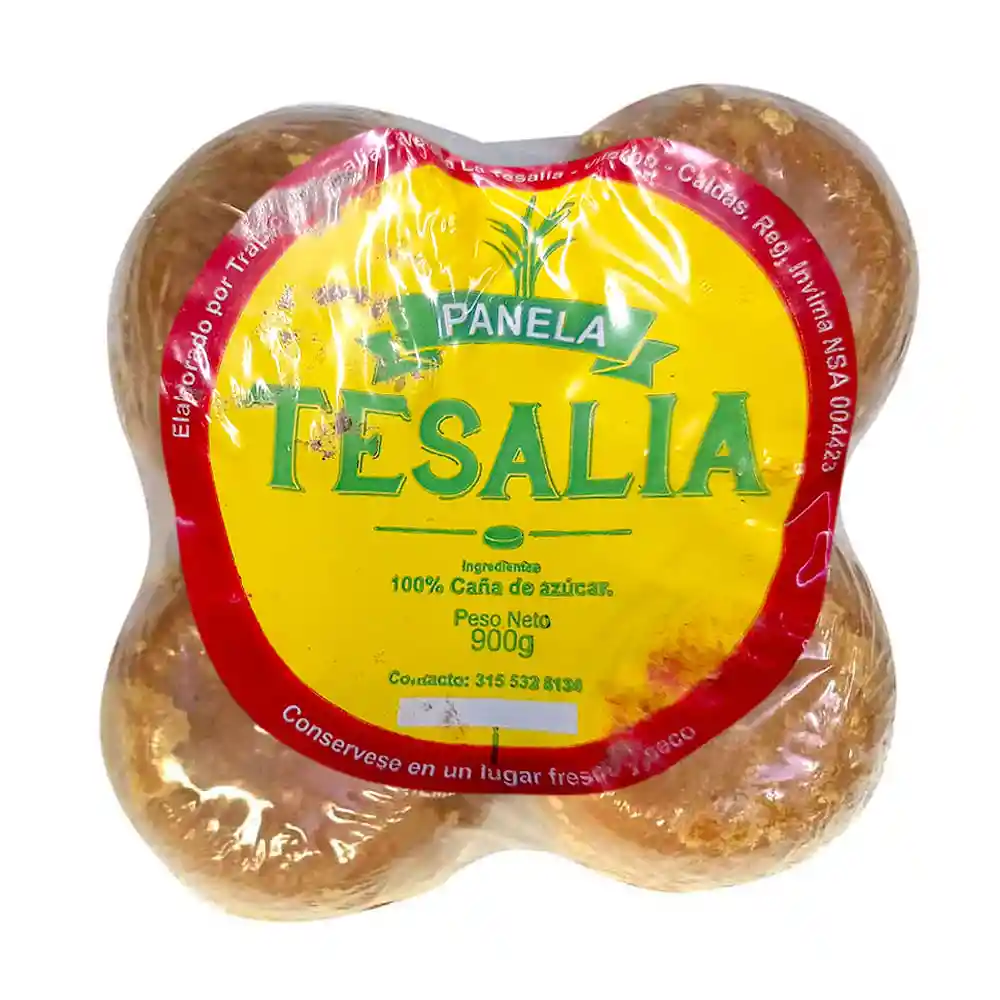 Panela LA TESALIA tejo x900 g