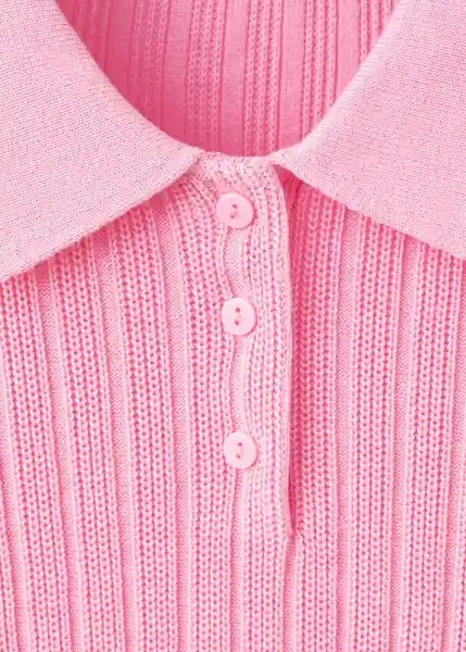 Jersey Dijon Rosa Talla M Mujer Mango