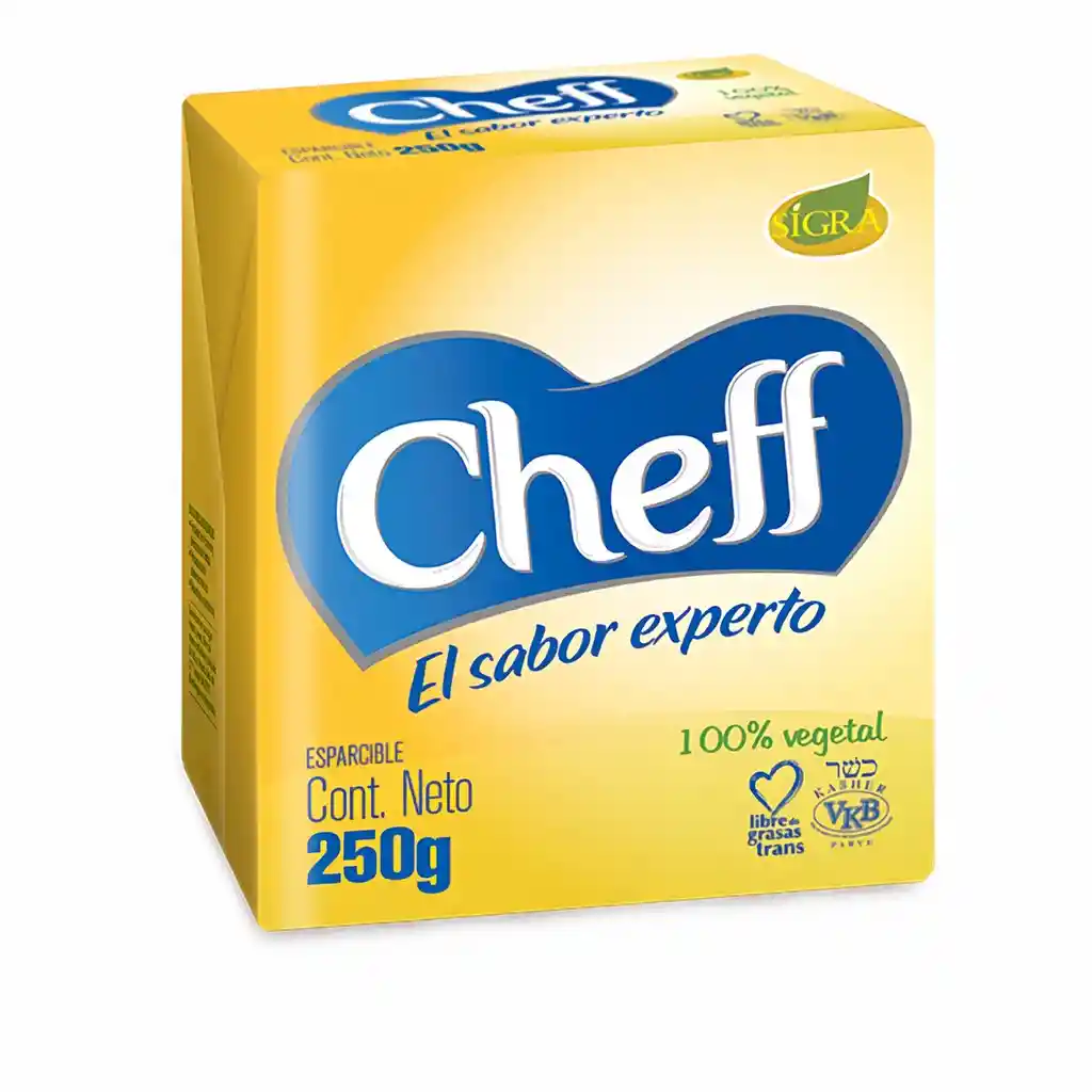 Cheff Margarina Natural