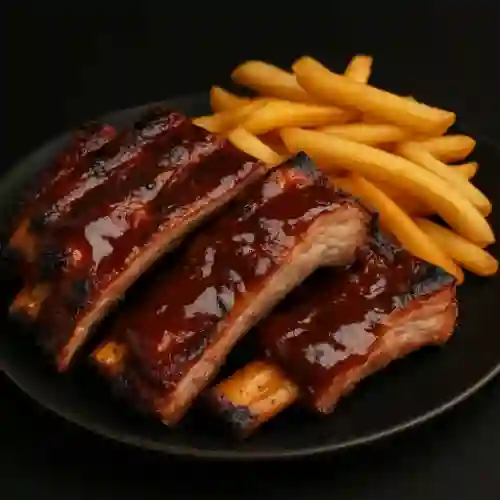Costillas a la Bbq